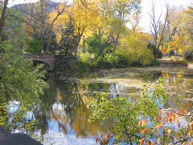 Varsity Lake and Bridge
