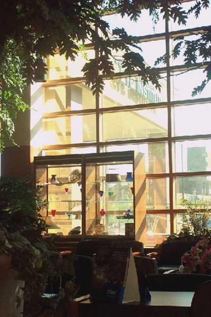 WVU Eye Institute atrium