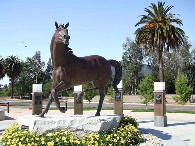 Campus Landmark Memorial Plaza Tribute to 1960 Football Team