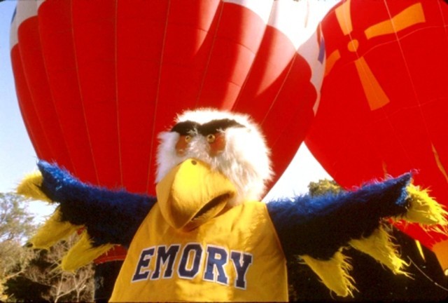 Swoop, the campus mascot