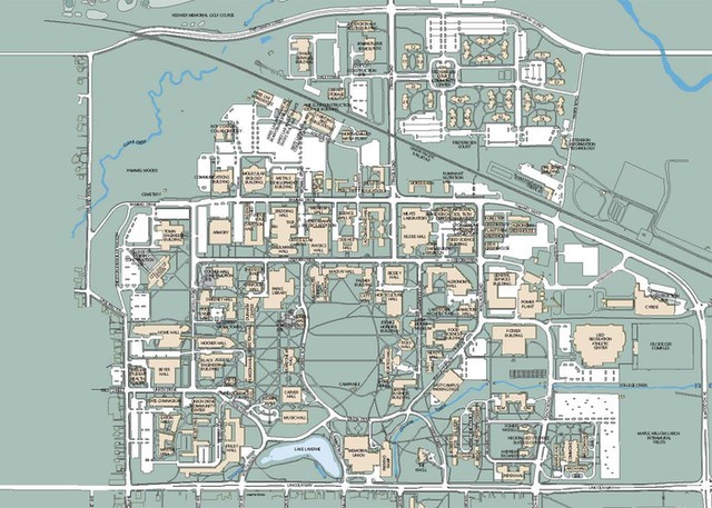 Central Campus Map